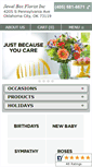 Mobile Screenshot of jewelboxflorists.com